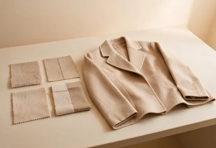 Fine wool outerwear application